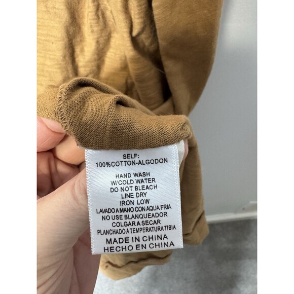 Three Bird Nest Women's Long Open Duster Pocket Drape Cardigan Size Large - Picture 3 of 5